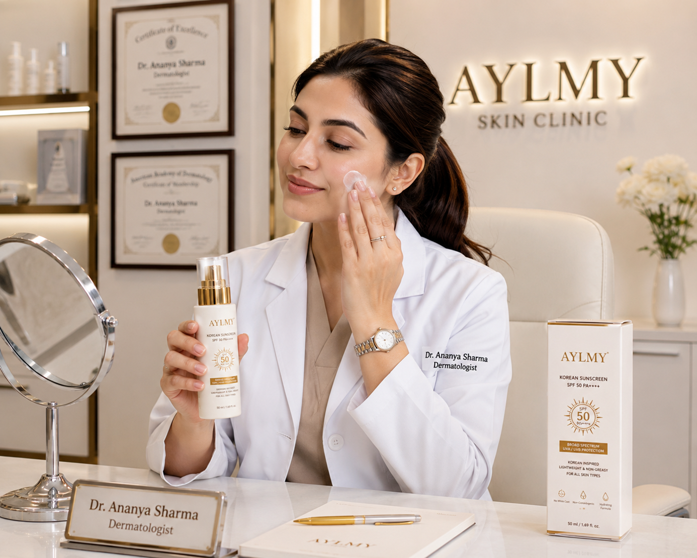 AYLMY Korean Sunscreen SPF 50