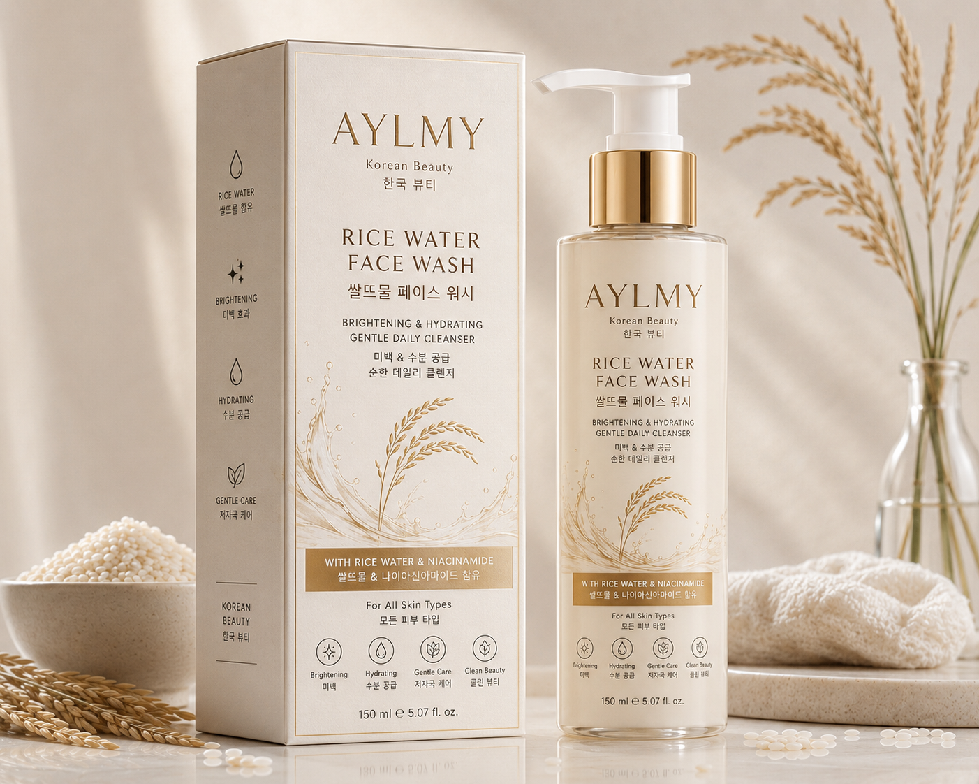 AYLMY Rice Water Facewash