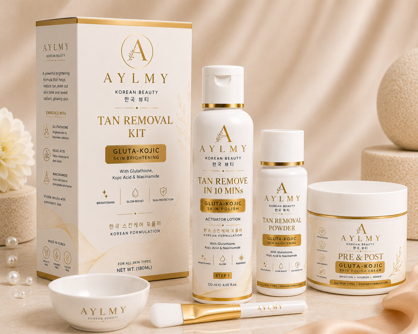 Tan Removal Kit (Korean)